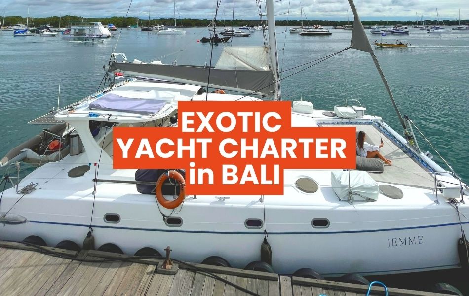Exotic yacht charter Bali